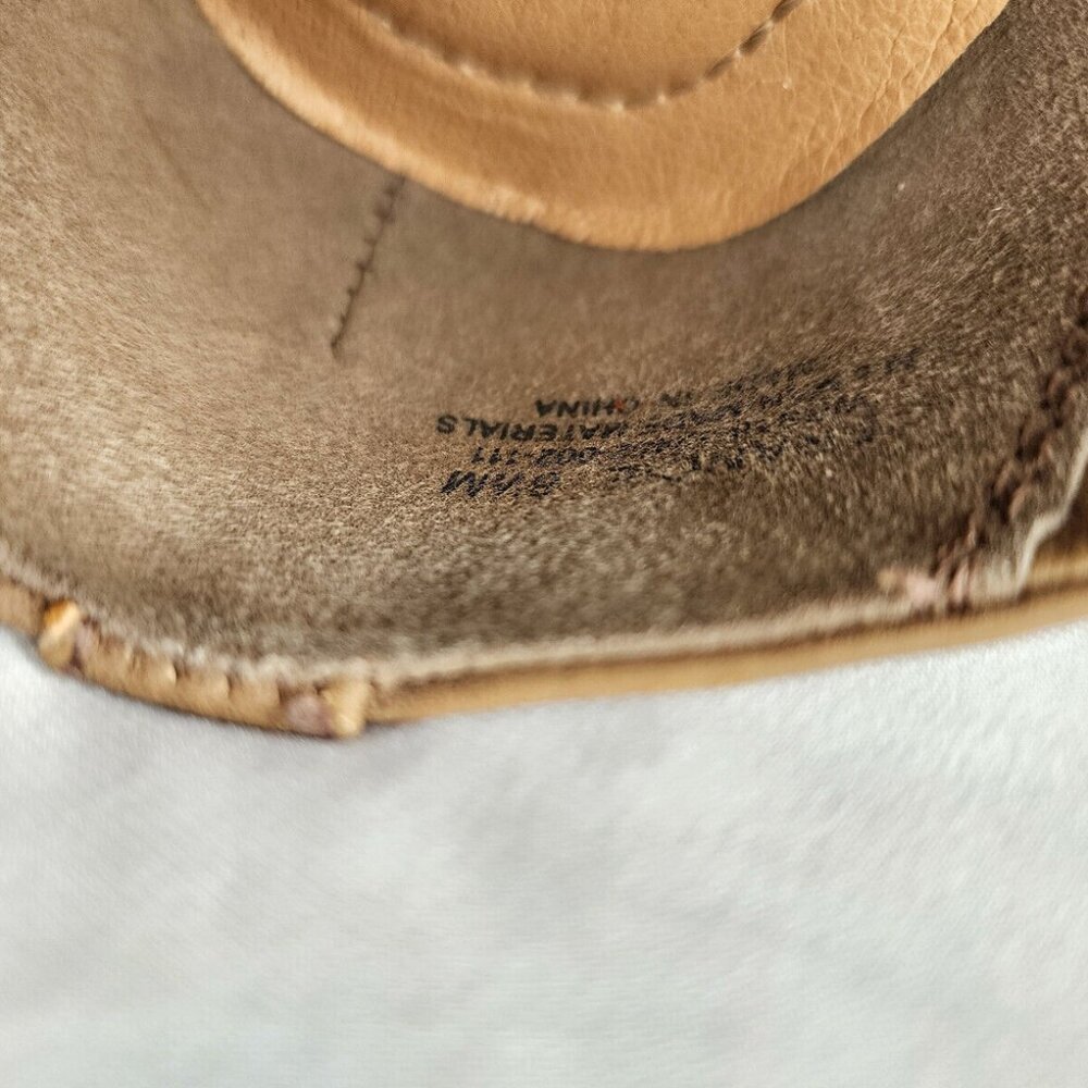 YUU Womens Francie Size 8.5 Brown Slip On Perforated Comfort Loafer Flats - Picture 4 of 4